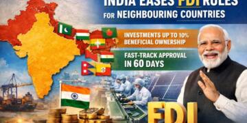 India Eases FDI Curbs on Neighbouring Countries, Cabinet Clears Faster Approvals to Boost Manufacturing