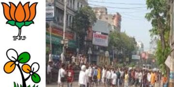 BJP Supporters Targeted in Kolkata Clash Ahead of PM Modi’s Rally