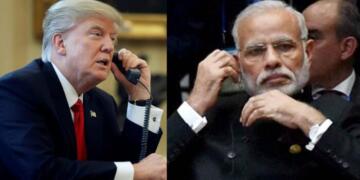 Trump calls on Modi