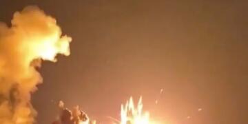 US-Israel Strike Hits Iran’s Isfahan Depot; Trump Shares Video of Explosion