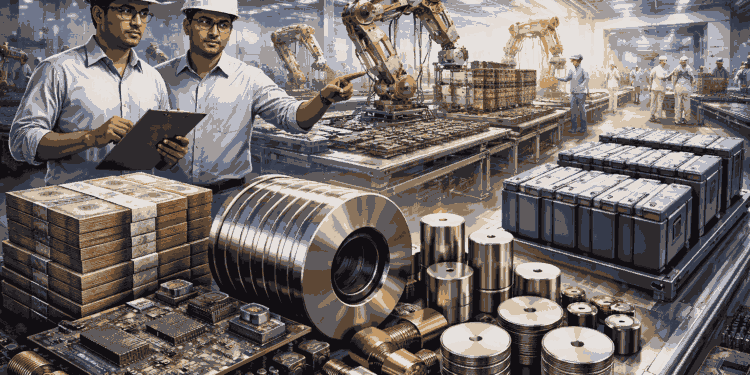 ₹7,104 Crore Push: PLI Projects Propel India Into Rare Earth Magnet Era