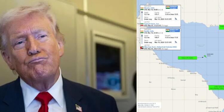 Hormuz Crisis: While Trump Seeks Help from China, the Indian Navy Is Returning to India Escorting ‘Shivalik’ and ‘Nanda’