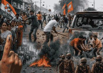 Violence Shadows Bengal Polls: Marred by Clashes, Allegations, and Political Tensions