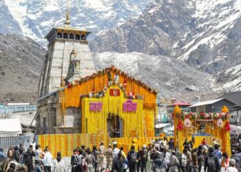 Kedarnath Dham Portals Open for Devotees After 181 Days Amid Vedic Chants, Traditional Rituals