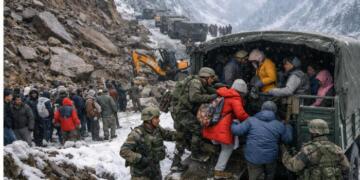 Indian Army aids tourists in North Sikkim