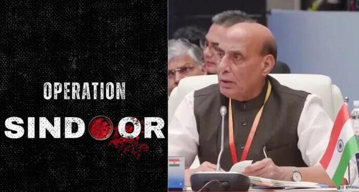 Rajnath Singh at SCO, reaffirming India’s zero-tolerance stand on terrorism.