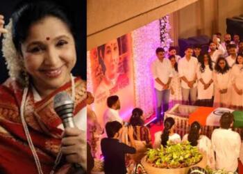 Asha Bhosle last rites