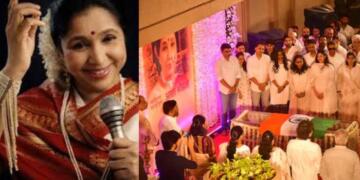 Asha Bhosle last rites