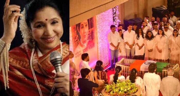 Asha Bhosle last rites