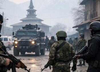 Anti-terrorism operation in Srinagar (AI Generated Image)