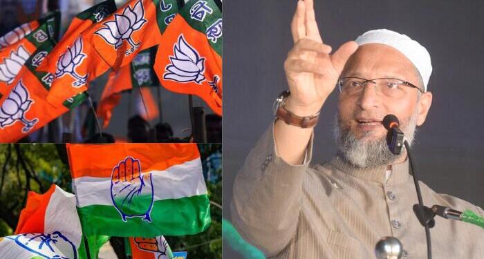 Owaisi challenges Congress: Defeat BJP, stop the blame game