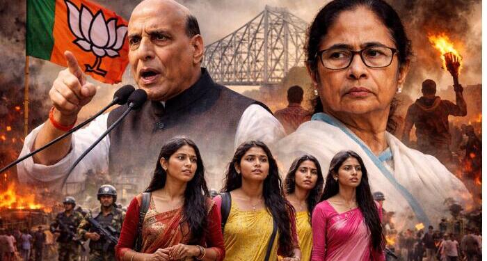 Rajnath SIngh proposes Durga Squad for women safety in Bengal ahead of polls.