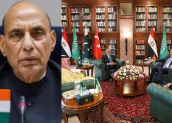Rajnath Singh addresses the possibility of India contributing to peace efforts in West Asia amid ongoing geopolitical tensions.