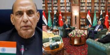 Rajnath Singh addresses the possibility of India contributing to peace efforts in West Asia amid ongoing geopolitical tensions.
