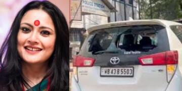 Stone Attack on BJP Leader’s Car Sparks Tension in Asansol During Polling