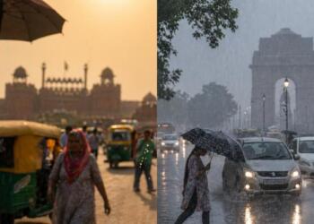 Delhi Awaits Relief as Rain Clouds Gather After Blistering Heatwave