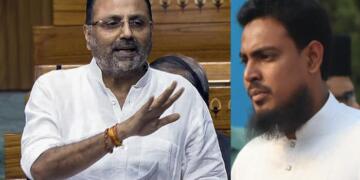Bengal Poll Row Escalates After Bangladesh Parliament Remarks: Nishikant Dubey Targets TMC Over Infiltration Debate
