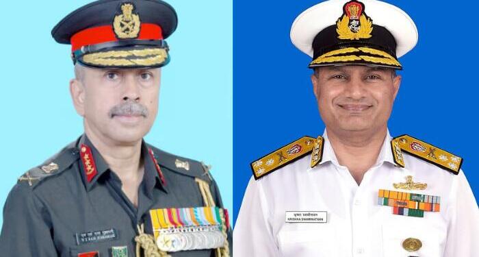 India’s Military Leadership Reset: Subramani Named CDS, Swaminathan to Take Charge of Navy in Strategic Transition