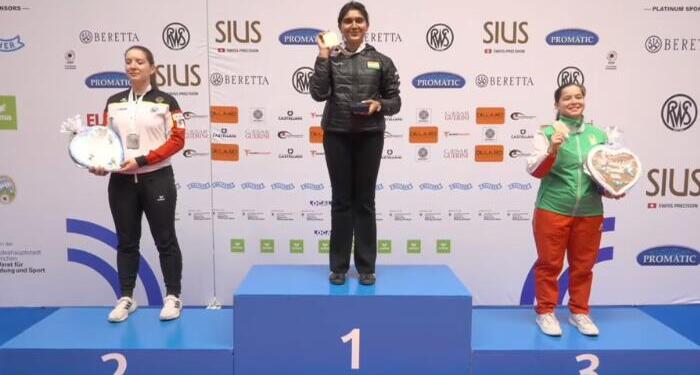 Esha Singh Stuns World Shooting Circuit with Record-Smashing Gold at Munich World Cup