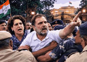 Rahul Gandhi Faces Heat Over PM Residence Protest