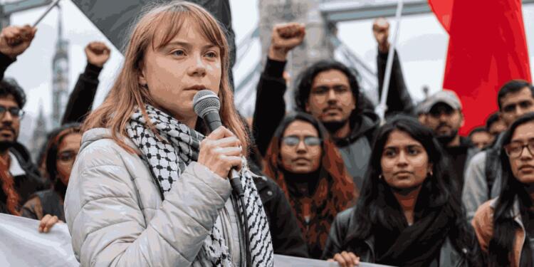Greta Thunberg Joins CJP Protest-Linked SFI-UK Event, Sparking Fresh Political Debate