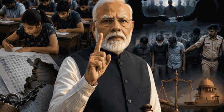 PM Modi Draws a Red Line on NEET Leak, Says Students’ Future Cannot Be Compromised