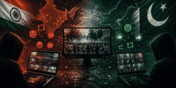 Pakistani Influencers Target India Online through CJP Protest