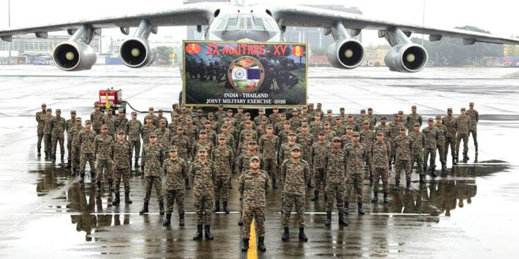 Indian Army Contingent Departs for Exercise MAITREE-XV in Thailand