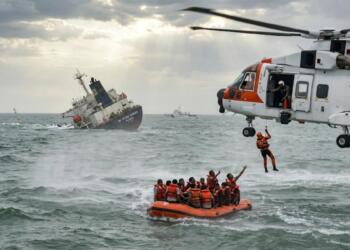 Panama-flagged cargo ship carrying 24 sinks in Bay of Bengal; Coast Guard launches rescue operation