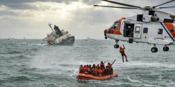Panama-flagged cargo ship carrying 24 sinks in Bay of Bengal; Coast Guard launches rescue operation