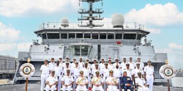 Indian Navy Commissions INS Nipun, Its Second Indigenous Diving Support Vessel Mumbai