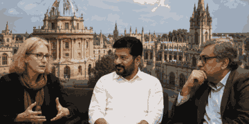 Revanth Reddy’s Oxford Meeting Sparks Row Over Allegations of anti-Hindu bias