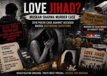 Love Jihad Debate Intensifies After Muskan Sharma Murder, Accused’s Old POCSO Case Surfaces