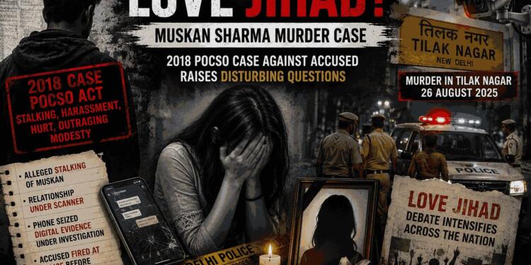 Love Jihad Debate Intensifies After Muskan Sharma Murder, Accused’s Old POCSO Case Surfaces
