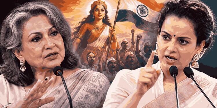 Sharmila Tagore’s Vande Mataram Remarks Trigger Row as Kangana Ranaut Calls for a Broader National Outlook