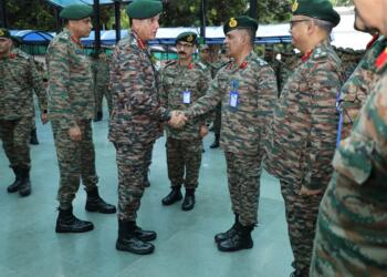 Army Chief General Dhiraj Seth Reviews Central Command’s Combat Readiness, Pushes for Future-Ready Force