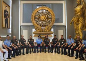 IAF Chief Amar Preet Singh Visits Army’s Western Command, Focuses on Synergised Operations
