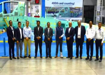Tata Boeing Rolls Out 400th Made-in-India Apache Fuselage