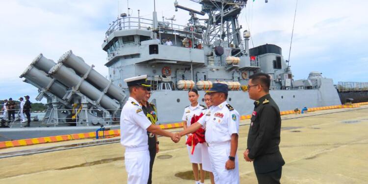 INS Kulish Arrives at Cambodia’s Ream Naval Base Under Eastern Fleet Deployment
