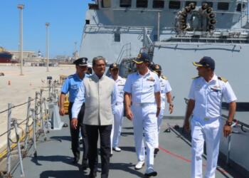 INS Trishul Makes Port Call at Alexandria, Holds Maritime Exercise with Egyptian Navy