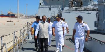 INS Trishul Makes Port Call at Alexandria, Holds Maritime Exercise with Egyptian Navy