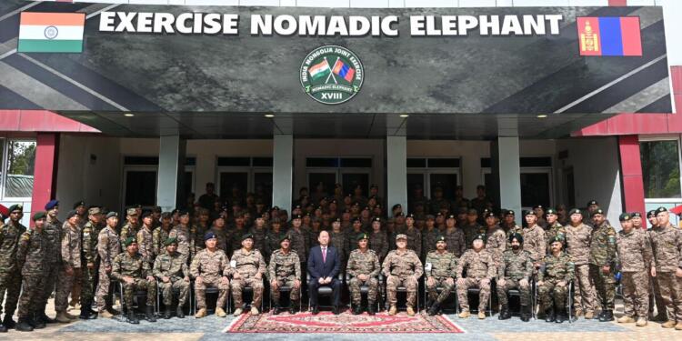 India, Mongolia Kick Off 18th Edition of Exercise Nomadic Elephant in Pithoragarh