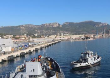 INS Trishul Arrives at Toulon, France for 24th Edition of Exercise Varuna