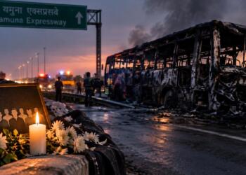 Nine Burned Alive, a Pattern Ignored: What the Yamuna Expressway Bus Fire Says About India’s Broken Road Safety Net