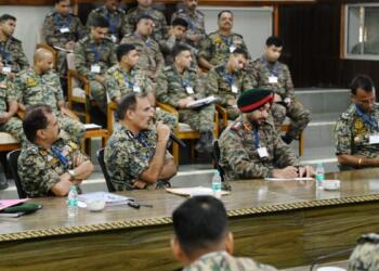 Rann & Creek Sentinels: Indian Army, BSF Hold Coordination Talks in Bhuj to Strengthen Western Border Security