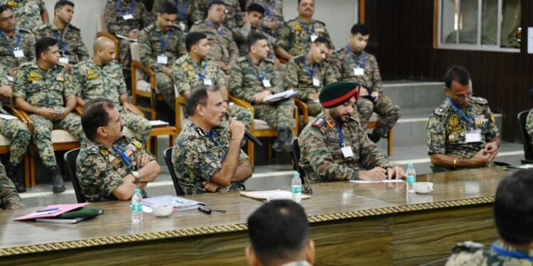 Rann & Creek Sentinels: Indian Army, BSF Hold Coordination Talks in Bhuj to Strengthen Western Border Security