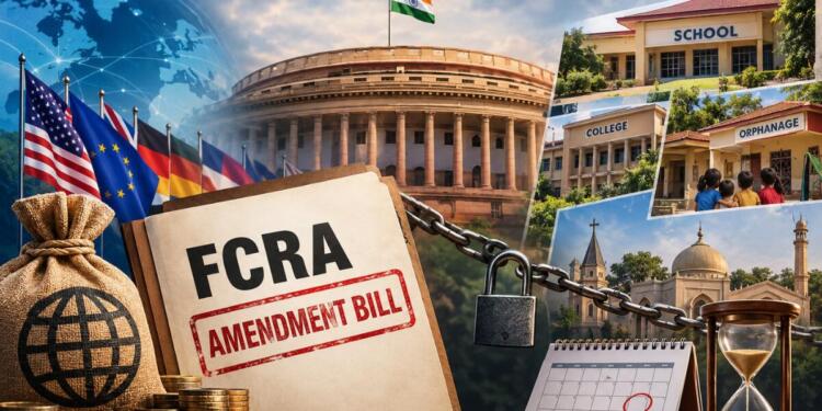 Congress MP Saleng Sangma Lobbies Foreign Delegates Against FCRA Amendment Bill, Calls It “Draconian”