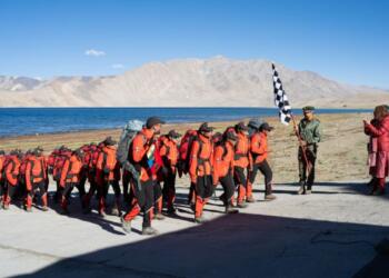 20 NCC Girl Cadets Complete High-Altitude ‘Aparajita – Parang La 2026’ Trek