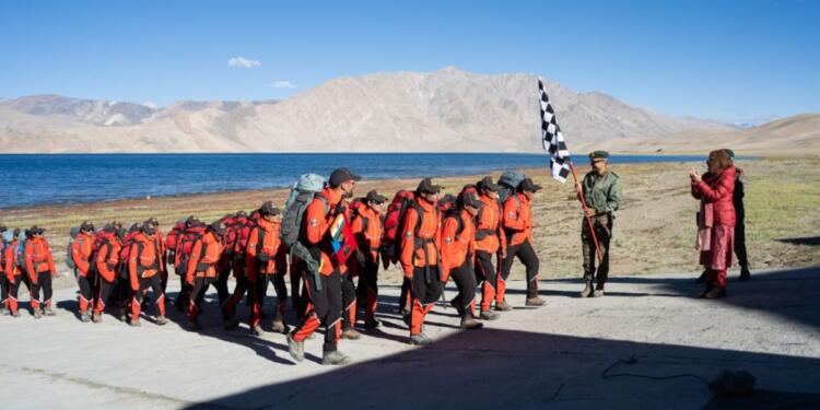 20 NCC Girl Cadets Complete High-Altitude ‘Aparajita – Parang La 2026’ Trek