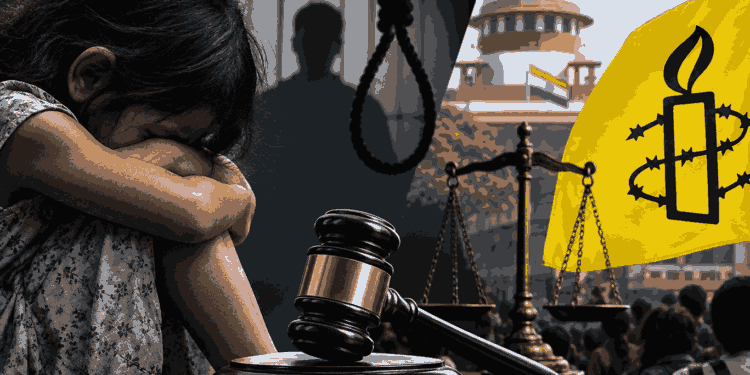 Amnesty India Opposed Death Penalty for Child Rapists as India Demanded Tougher Justice